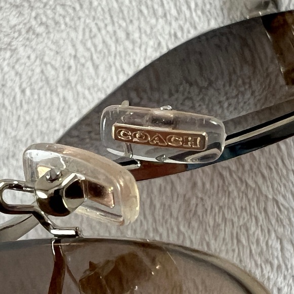 Coach Light Gold Chain Glasses HC7114-L1148 900574 56-18-140 - Picture 9 of 9